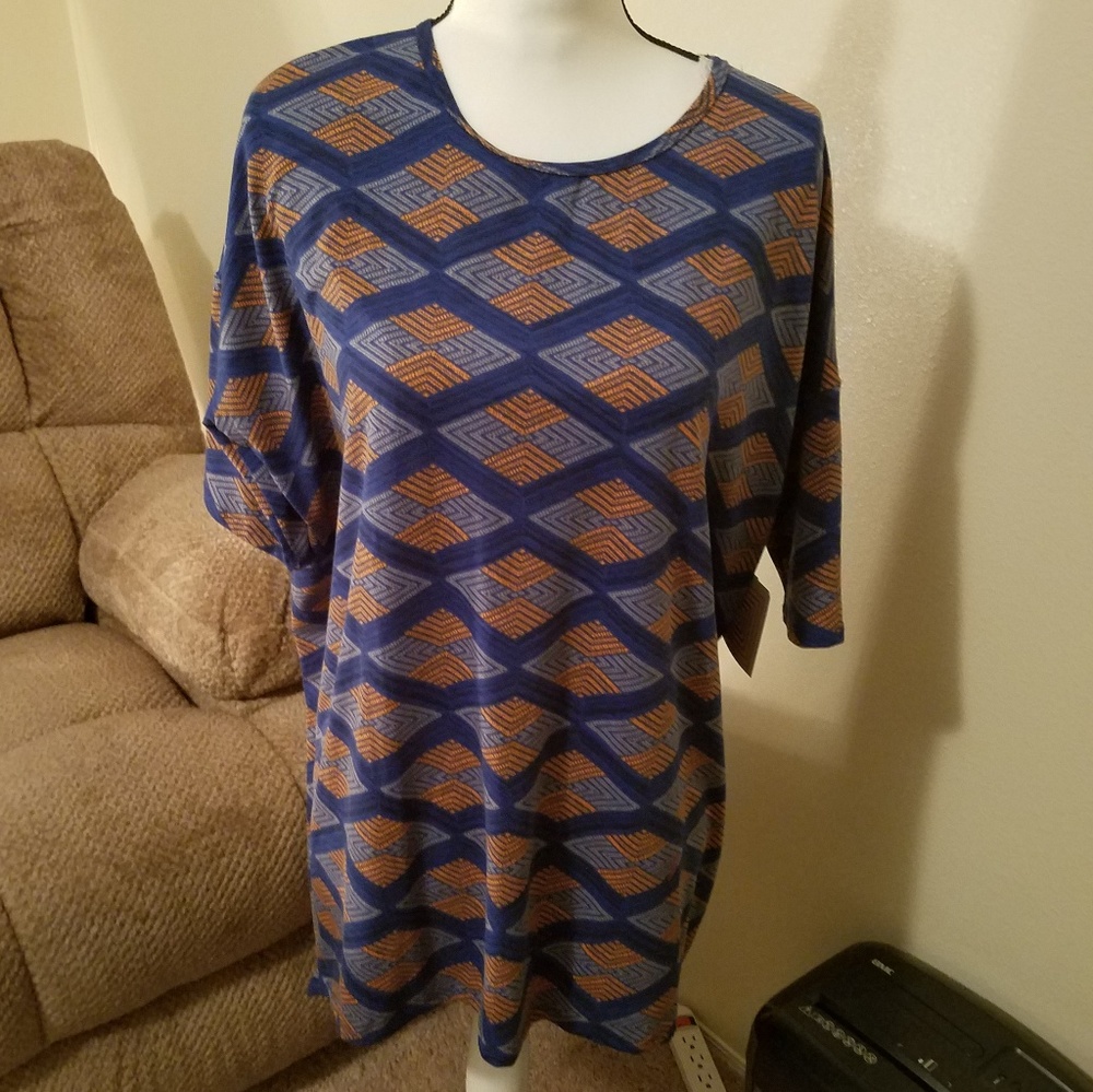 🧡 Nwt’s Diamond Pattern Irma Top Large
